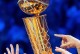 经典回归！NBA总决赛地板迎回冠军金杯图案